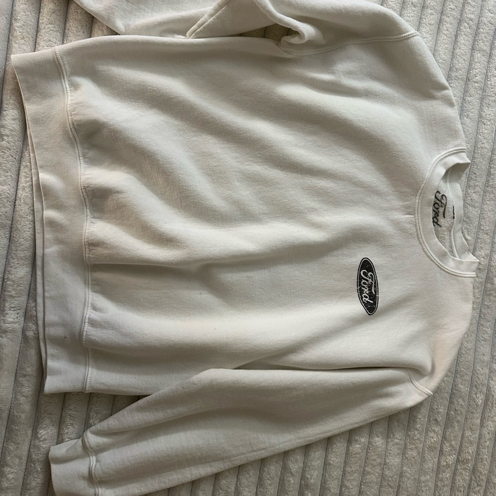 Ford White Sweatshirt